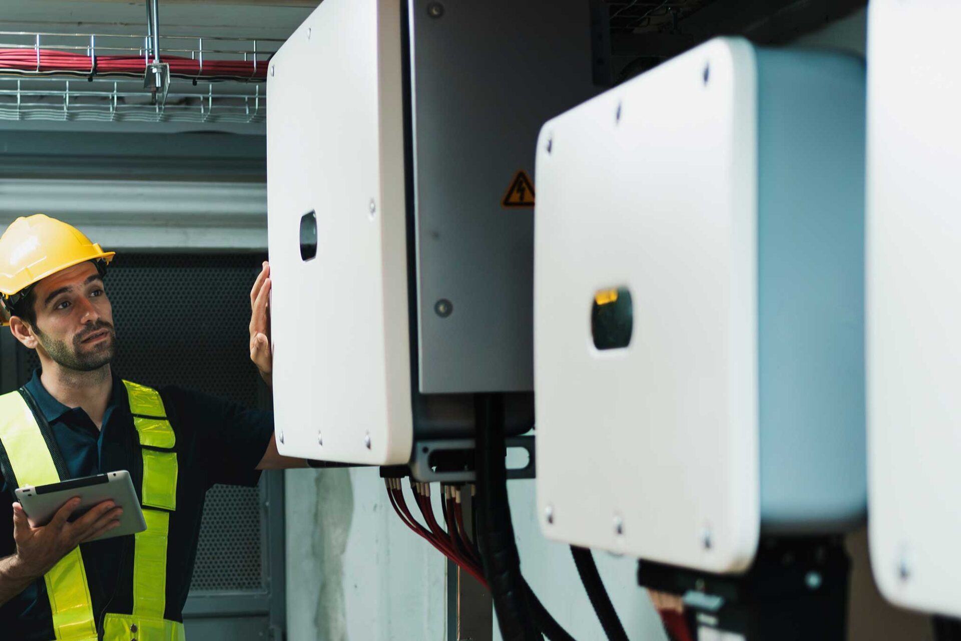 tecnico installa batterie di accumulo - conviene batterie di accumulo per il fotovoltaico - elettricista BadoSante srl, Piove di Sacco, Padova