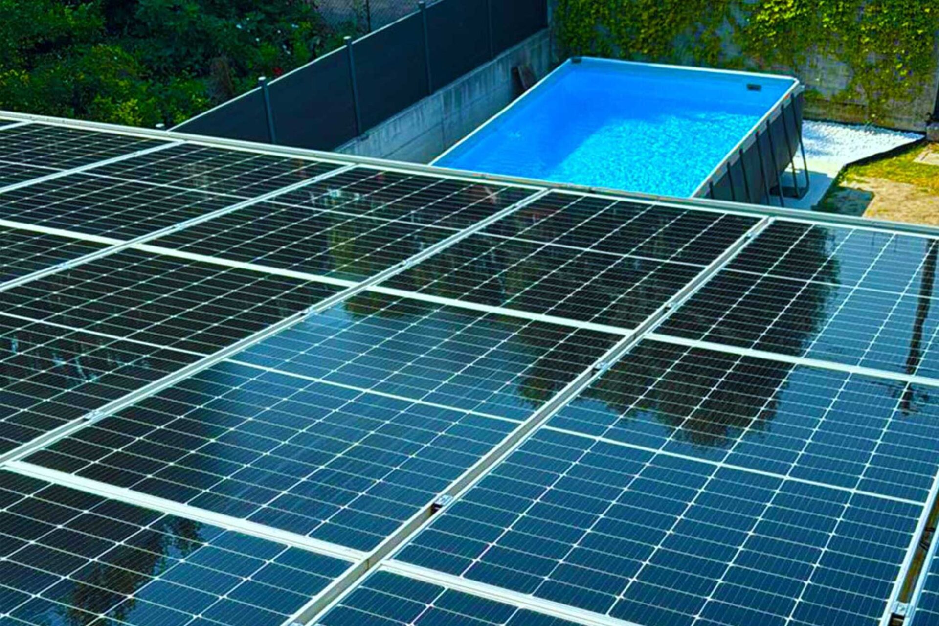 Lavaggio impianto fotovoltaico a Padova, casa privata a Piove di Sacco - Elettricista BadoSante